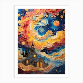 Starry Night 102 Art Print