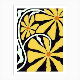 Henri Matisse Yellow Daisies 1 Art Print