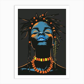 African Woman 176 Art Print