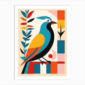 Bird On A Branch Art Print