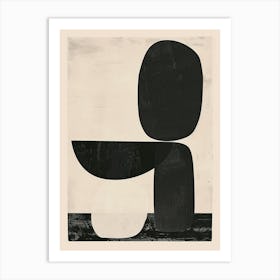 Saint Luc Stone Park Bauhaus Minimalist Art Print