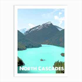 North Cascades, National Park, Nature, USA, Wall Print, Art Print
