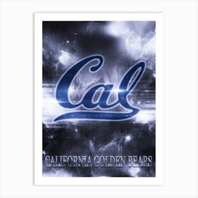 California Golden Bears Art Print