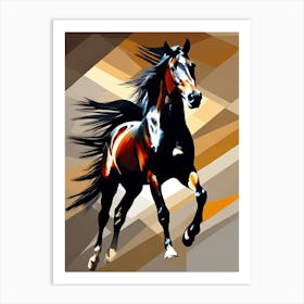 Modern Horse Art, 107 Art Print