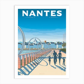 Nantes France Art Print