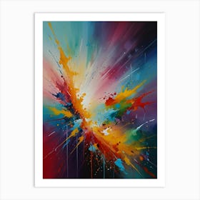 Abstract Painting 104 Art Print