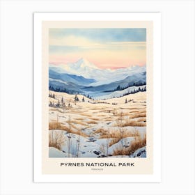 Pyrnes National Park France 2 Poster Art Print