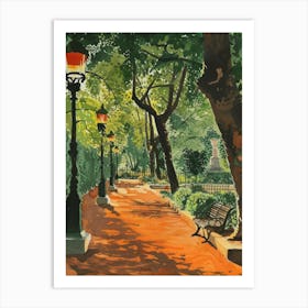 Kensington Gardens London Parks Garden 6 Painting Art Print