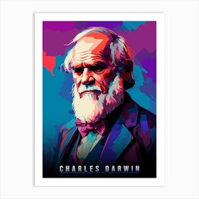 Charles Darwin Art Print