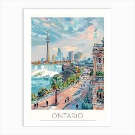 Ontario Skyline Art Print