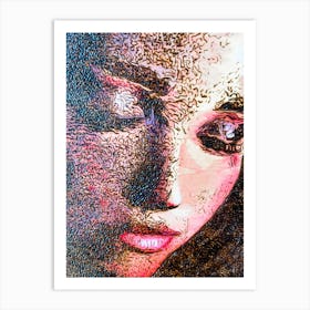 Portrait Of A Woman Art Print