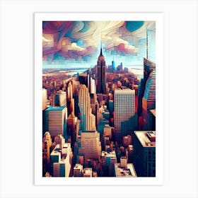 New York City 4 Art Print