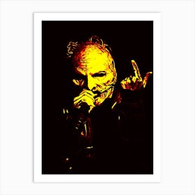 Scream By corey taylor slipknot music band Art Print