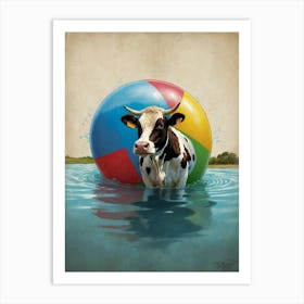 Beach Ball Canvas Print Art Print