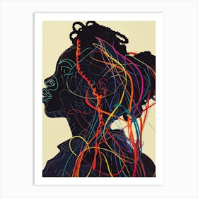 Portrait Of A Woman 120 Art Print