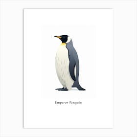 Emperor Penguin Kids Animal Poster Art Print