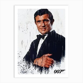 George Lazenby Is James Bond Art Print