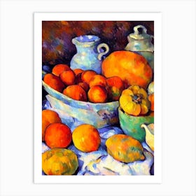 Sweet Potato 2 Cezanne Style vegetable Art Print