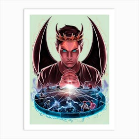 Devil'S Throne Art Print