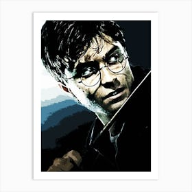 Harry Potter 7 Art Print