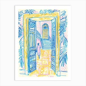 Doors And Gates Collection Versailles, France 4 Art Print