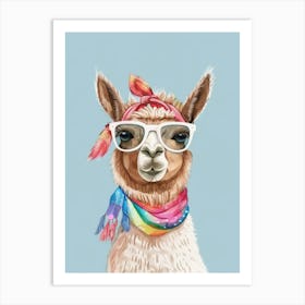 Llama 4 Art Print