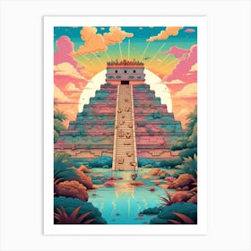 The Chichen Itza Mexico Art Print