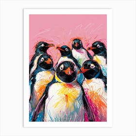 Penguins 9 Art Print