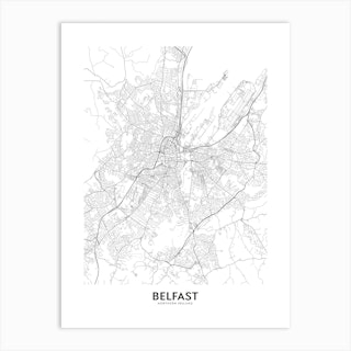 Louisville Map Art Print by multipliCITY - Fy