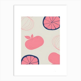 Oranges And Grapefruits 1 Art Print