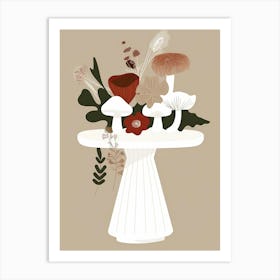 Mushroom Bouquet Art Print