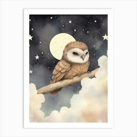 Sleeping Baby Eagle 2 Art Print