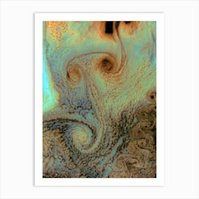 Swirls On Jupiter 1 Art Print