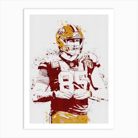 George Kittle Art Print