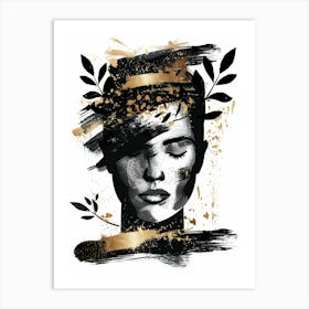 Portrait Of A Woman 125 Art Print