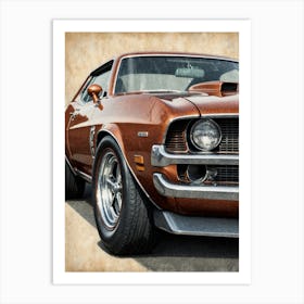 Chevrolet Camaro 2 Art Print