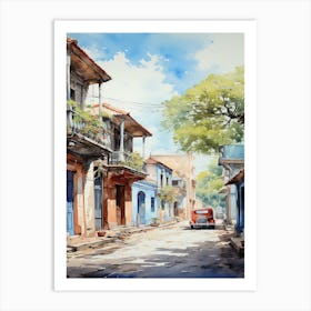 Old Manila Street 1 Art Print