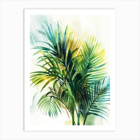 Palm Tree Painting 4 Art Print