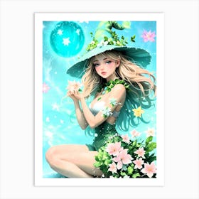 Mystical Fantasy Illustration 60 Art Print