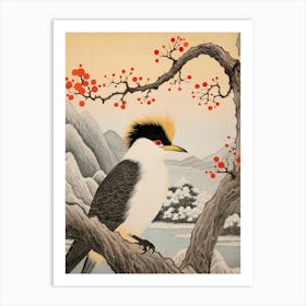 Bird Illustration Cormorant 2 Art Print