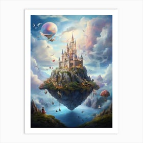 Disney Castle 2 Art Print