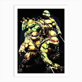 Teenage Mutant Ninja Turtles movie 4 Art Print