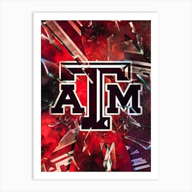 Texas A&M Aggies 1 Art Print