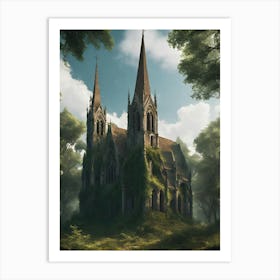 Church In The Woods 2 Art Print