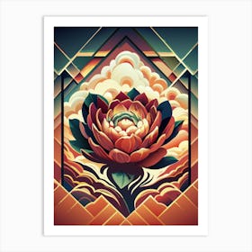 Lotus Flower 11 Art Print