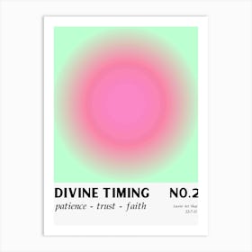 Divine Timing Art Print