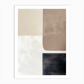 Textural Motion Minimalist Style Art Print