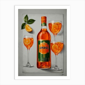 Aperol Art Print