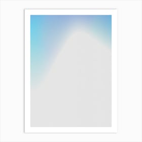 Blue Sky With Clouds Art Print