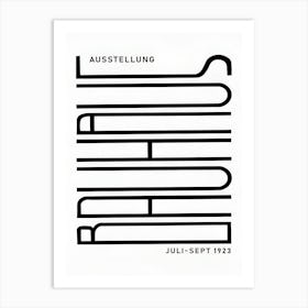 Bauhaus Art 8 Art Print